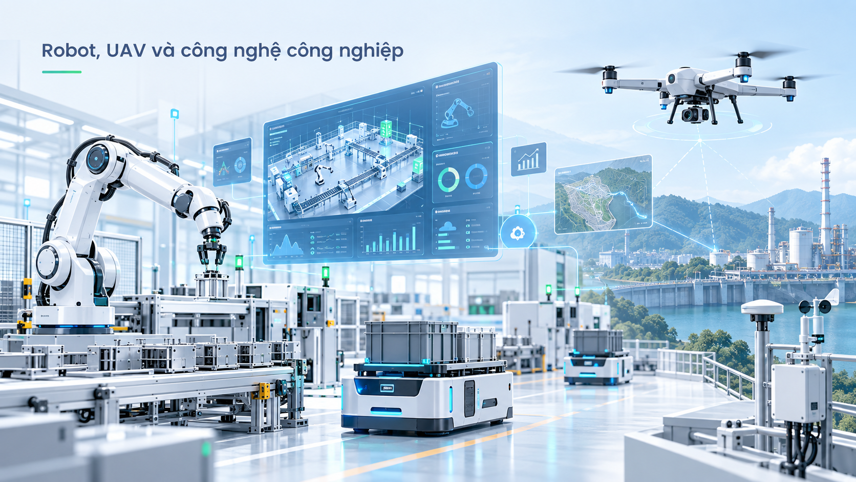 Robot, UAV và công nghệ công nghiệp